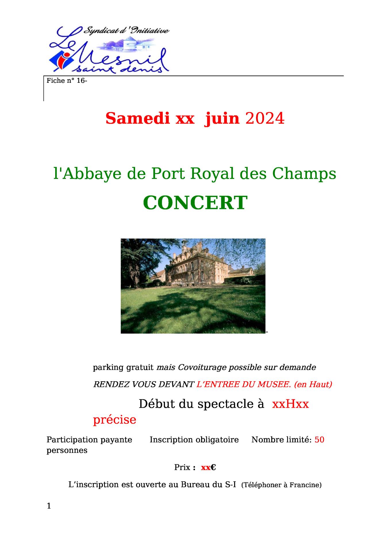 F16 concert abb port royal 0